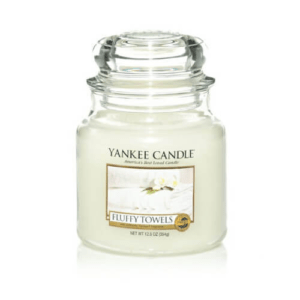 Yankee Candle Aromatická svíčka Fluffy Towels 411 g