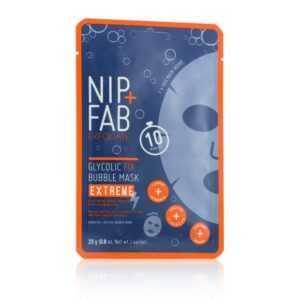 NIP + FAB Pěnivá plátýnková maska Glycolic Fix Extreme (Bubble Mask) 23 g