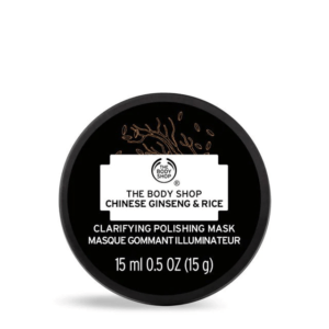 The Body Shop Exfoliační a revitalizační pleťová maska Chinese Ginseng & Rice (Clarifying Polishing Mask) 15 ml