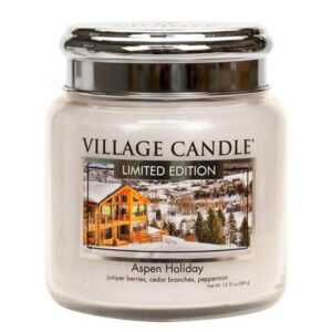 Village Candle Vonná svíčka ve skle Aspen Holiday 389 g