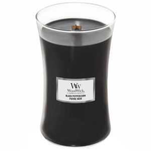 WoodWick Vonná svíčka váza velká Black Peppercorn 609